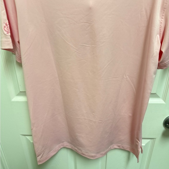 New Peter Millar Summer Comfort Pink Golf Polo - Picture 9 of 10